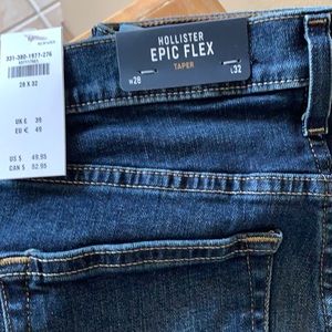 Hollister Men’s Jeans 28x32 Epic Flex Taper